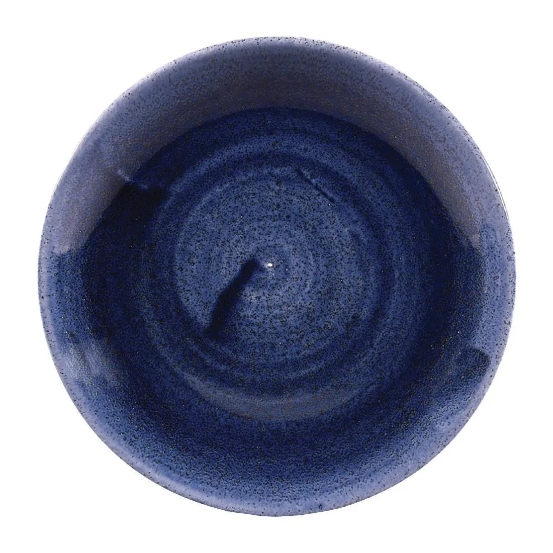 FC170 Churchill Stonecast Patina Coupe Plates Cobalt 165mm (Pack of 12) - JD Catering Equipment Solutions Ltd