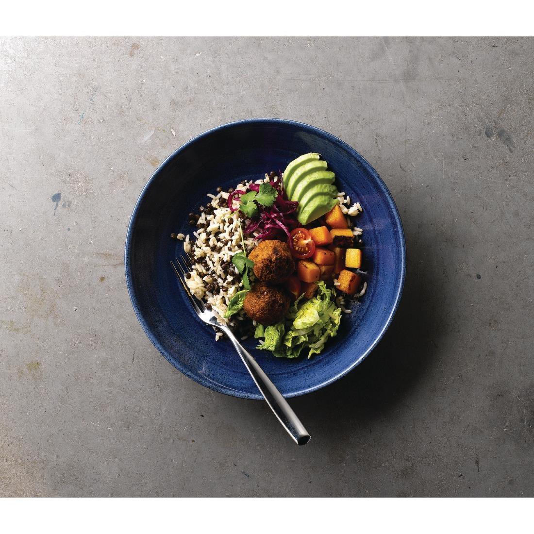 FC171 Churchill Stonecast Patina Coupe Bowls Cobalt 248mm (Pack of 12) - JD Catering Equipment Solutions Ltd