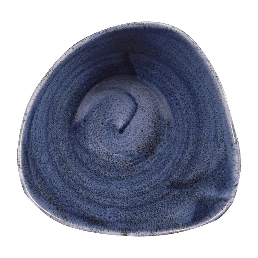 FC174 Churchill Stonecast Patina Triangular Bowls Cobalt 153mm (Pack of 12) - JD Catering Equipment Solutions Ltd