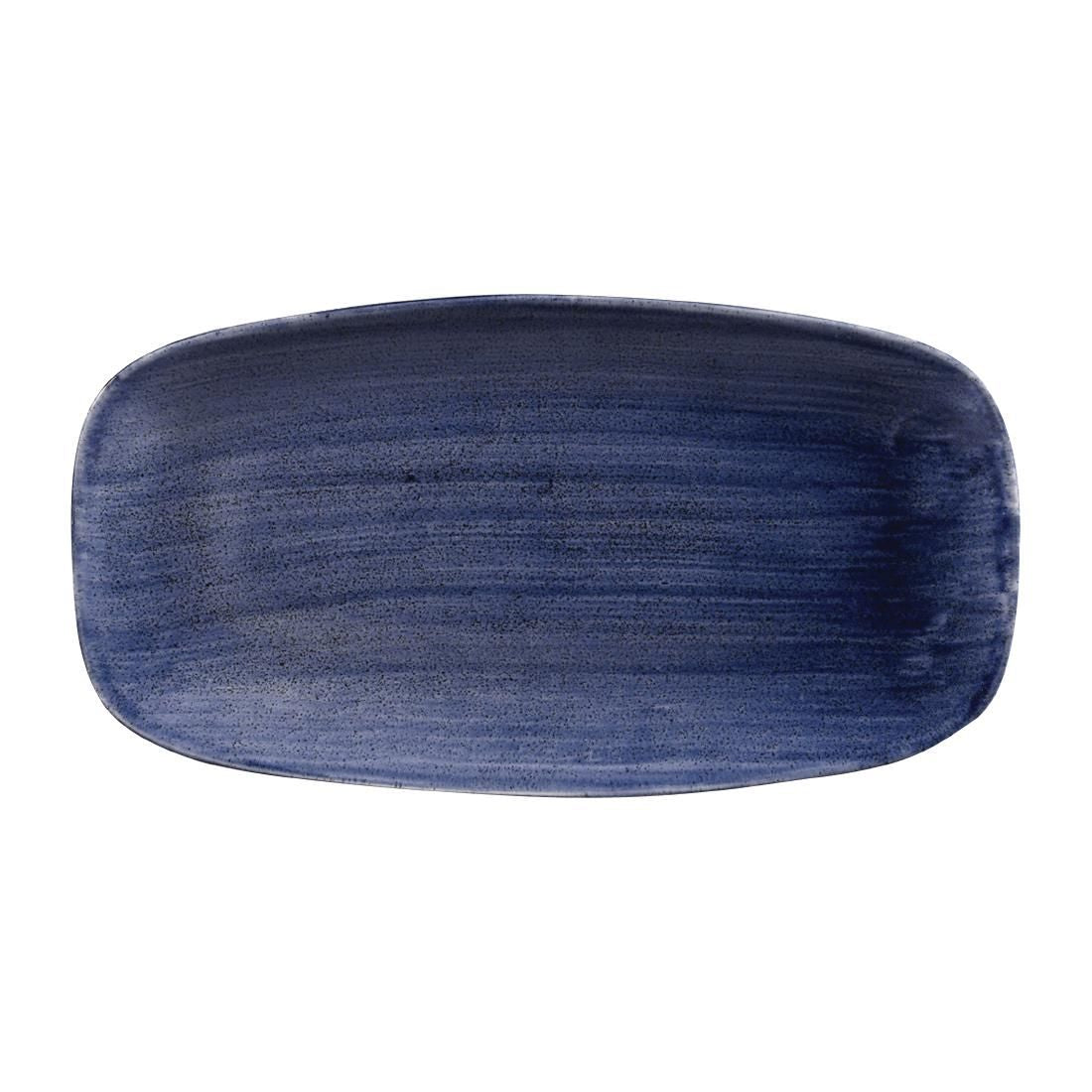 FC176 Churchill Stonecast Patina No. 4 Chefs Plates Cobalt 355 x 189mm (Pack of 6) JD Catering Equipment Solutions Ltd