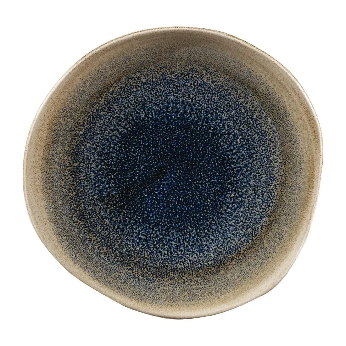FC180 Churchill Stonecast Aqueous Organic Round Plates Bayou Taupe 186mm (Pack of 12) - JD Catering Equipment Solutions Ltd