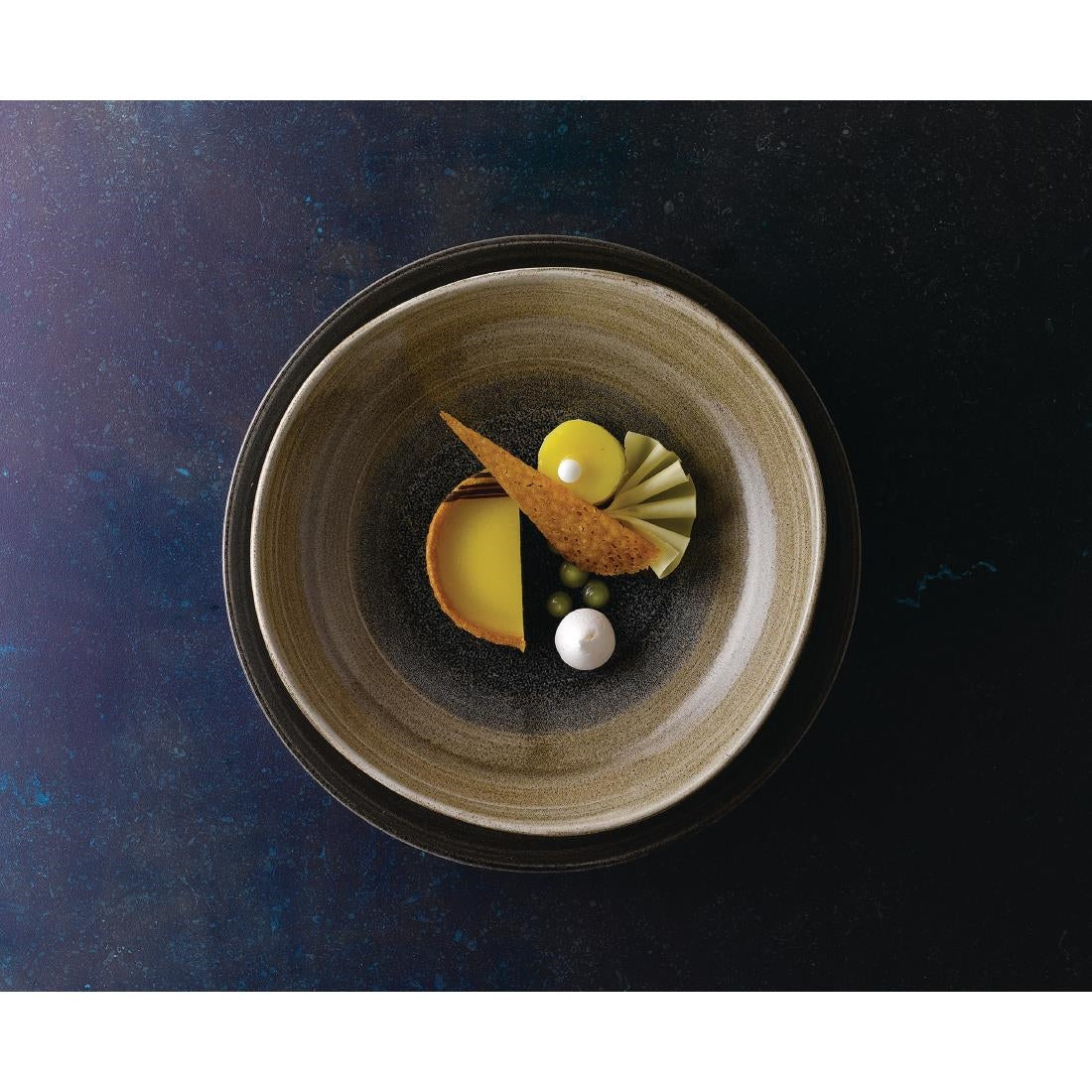 FC181 Churchill Stonecast Aqueous Organic Round Bowls Bayou Taupe 253mm (Pack of 12) JD Catering Equipment Solutions Ltd