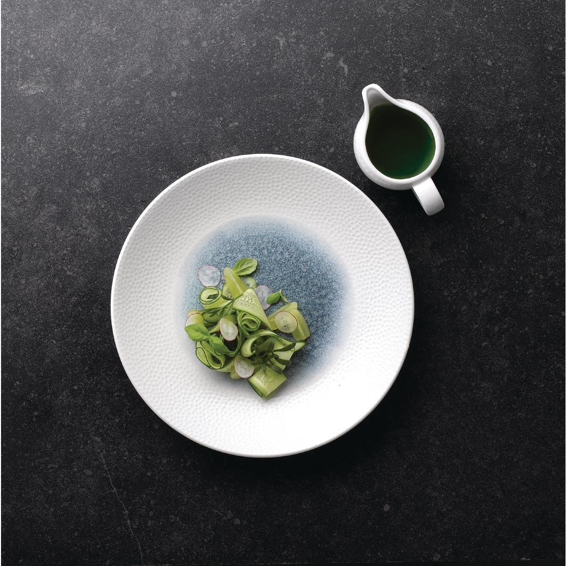 FC184 Churchill Isla Centre Print Deep Coupe Plates Topaz Blue 281mm (Pack of 12) - JD Catering Equipment Solutions Ltd