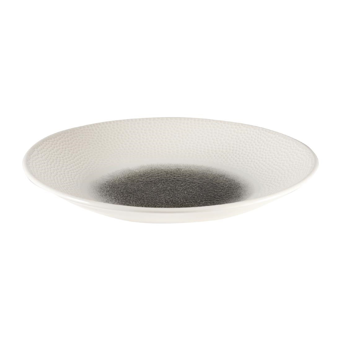 FC186 Churchill Isla Centre Print Deep Coupe Plates Quartz Black 281mm (Pack of 12) JD Catering Equipment Solutions Ltd