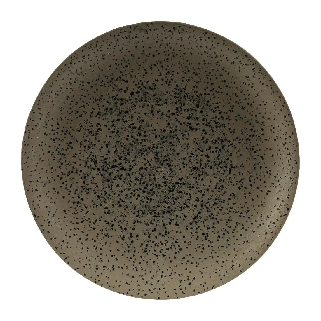 FC192 Churchill Menu Shades Caldera Coupe Plates Flint Grey 270mm (Pack of 6) - JD Catering Equipment Solutions Ltd