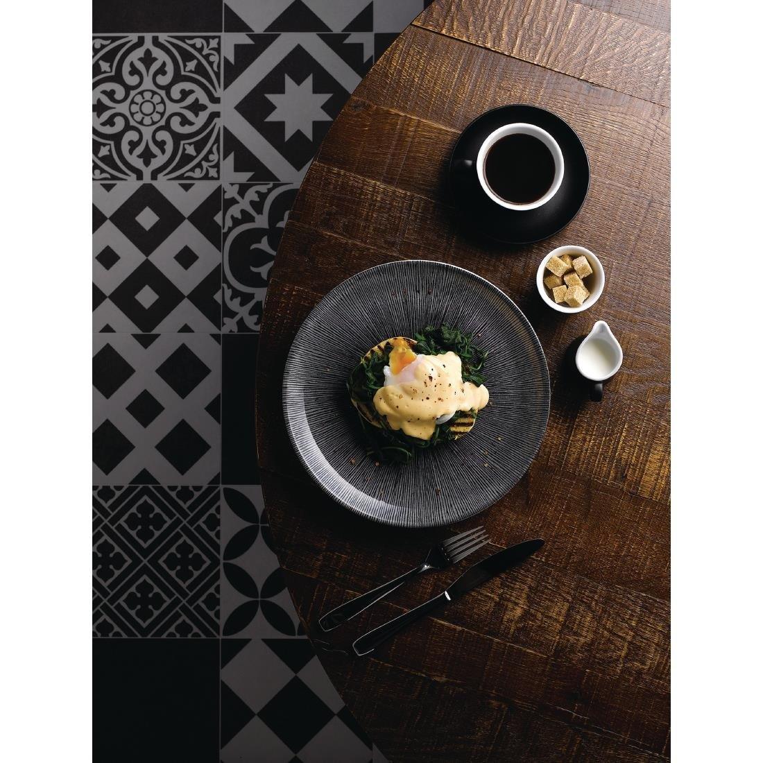 FC199 Churchill Menu Shades Jugs Ash Black 60ml 2oz (Pack of 4) - JD Catering Equipment Solutions Ltd