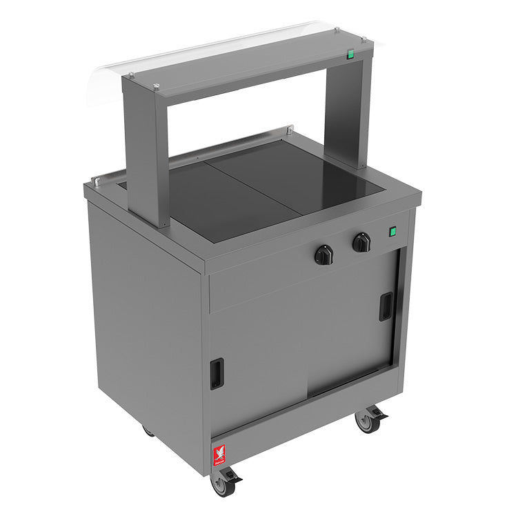 Falcon Hot Cupboard Servery Counter FC2-P | FS012 – JD Catering Equipment