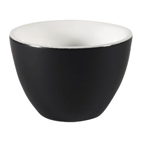 FC200 Churchill Menu Shades Ash Black Sugar Bowls 70mm (Pack of 6) JD Catering Equipment Solutions Ltd