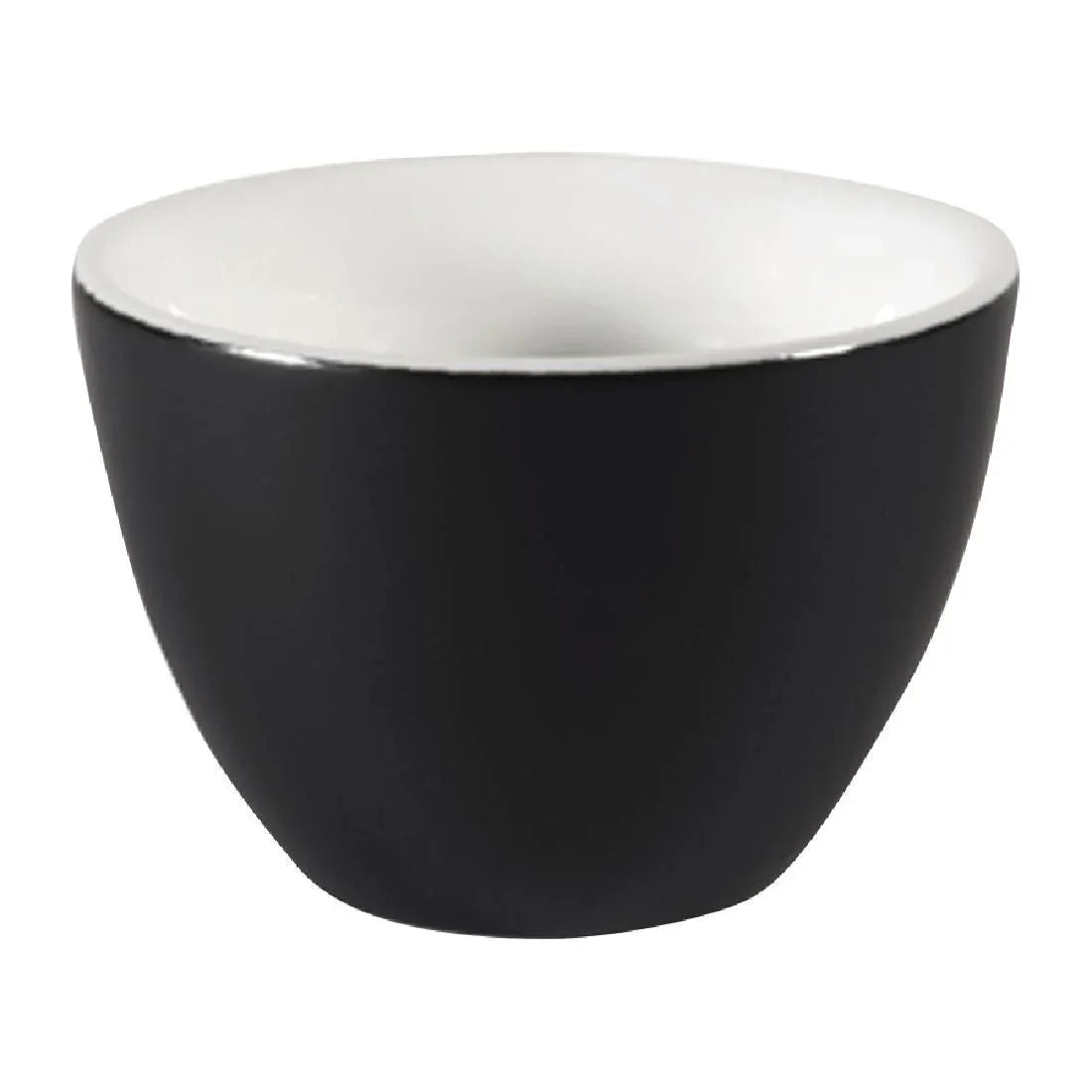 FC200 Churchill Menu Shades Ash Black Sugar Bowls 70mm (Pack of 6) - JD Catering Equipment Solutions Ltd