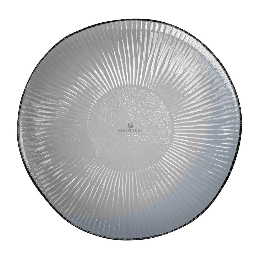 FC206 Churchill Bamboo Organic Glass Plate Dusk 225mm (Pack of 6) JD Catering Equipment Solutions Ltd