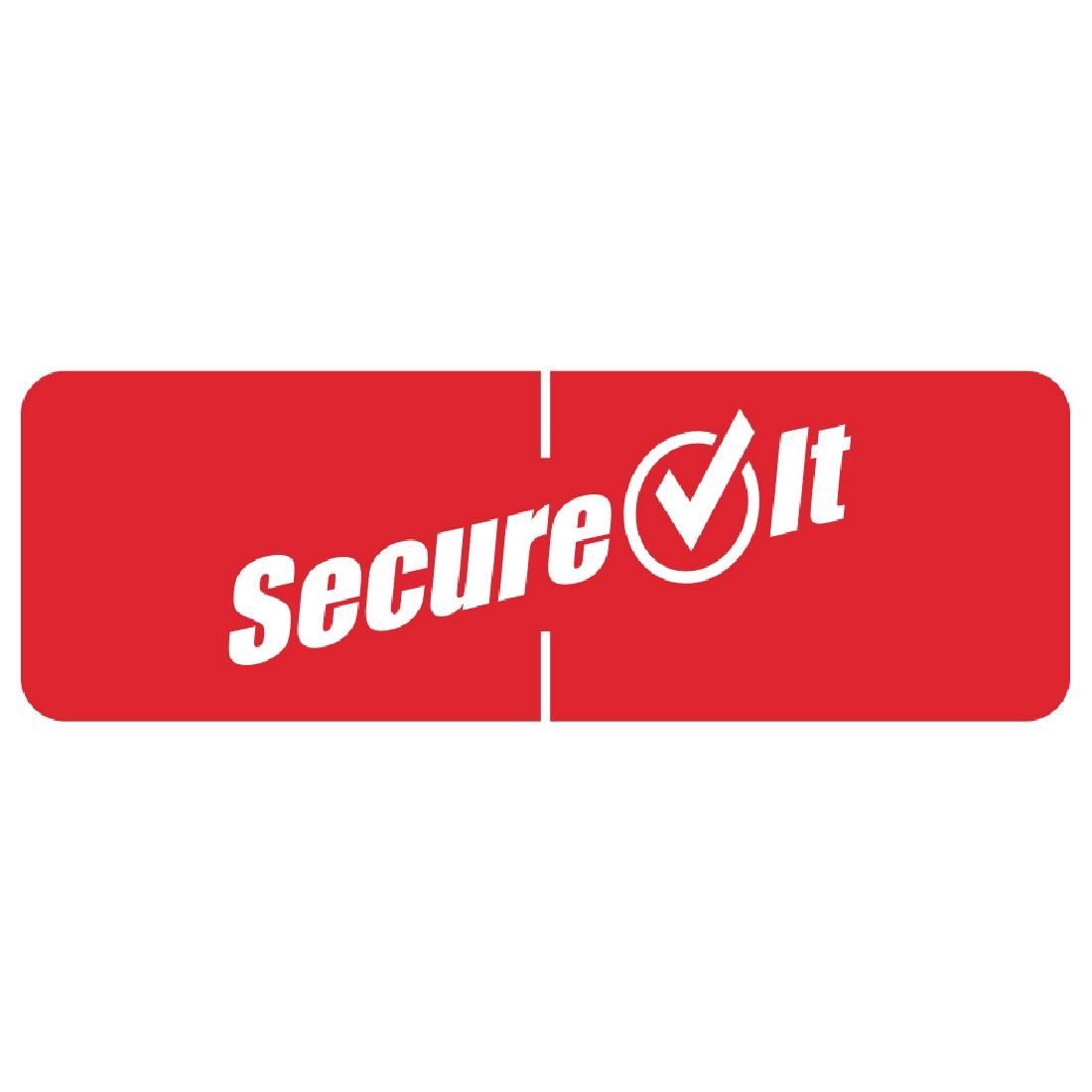 FC215 SecureIt Tamper-Resistant Removable Food Packaging Labels Small (Pack of 2 x 250) JD Catering Equipment Solutions Ltd