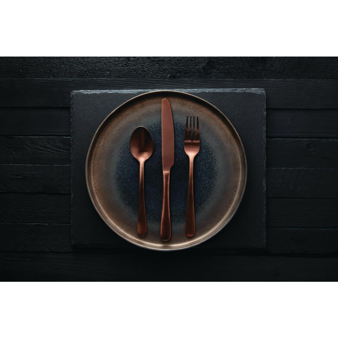 FC285 Olympia Ochre Flat Plates 260mm (Pack of 6) JD Catering Equipment Solutions Ltd