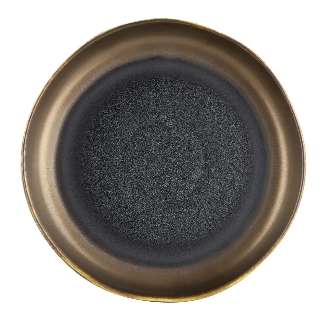 FC287 Olympia Ochre Flat Bowls 210mm 700ml (Pack of 6) - JD Catering Equipment Solutions Ltd