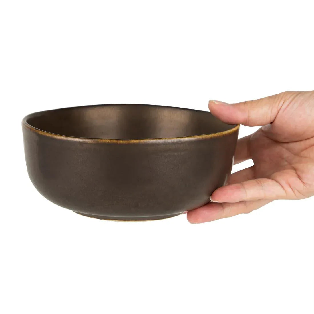 FC289 Olympia Ochre Deep Bowl 100mm 250ml (Pack of 12) - JD Catering Equipment Solutions Ltd