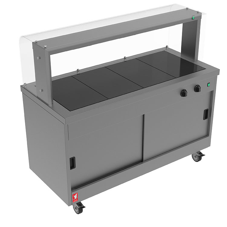 Falcon Hot Cupboard Servery Counter FC4-S | FS022 – JD Catering Equipment