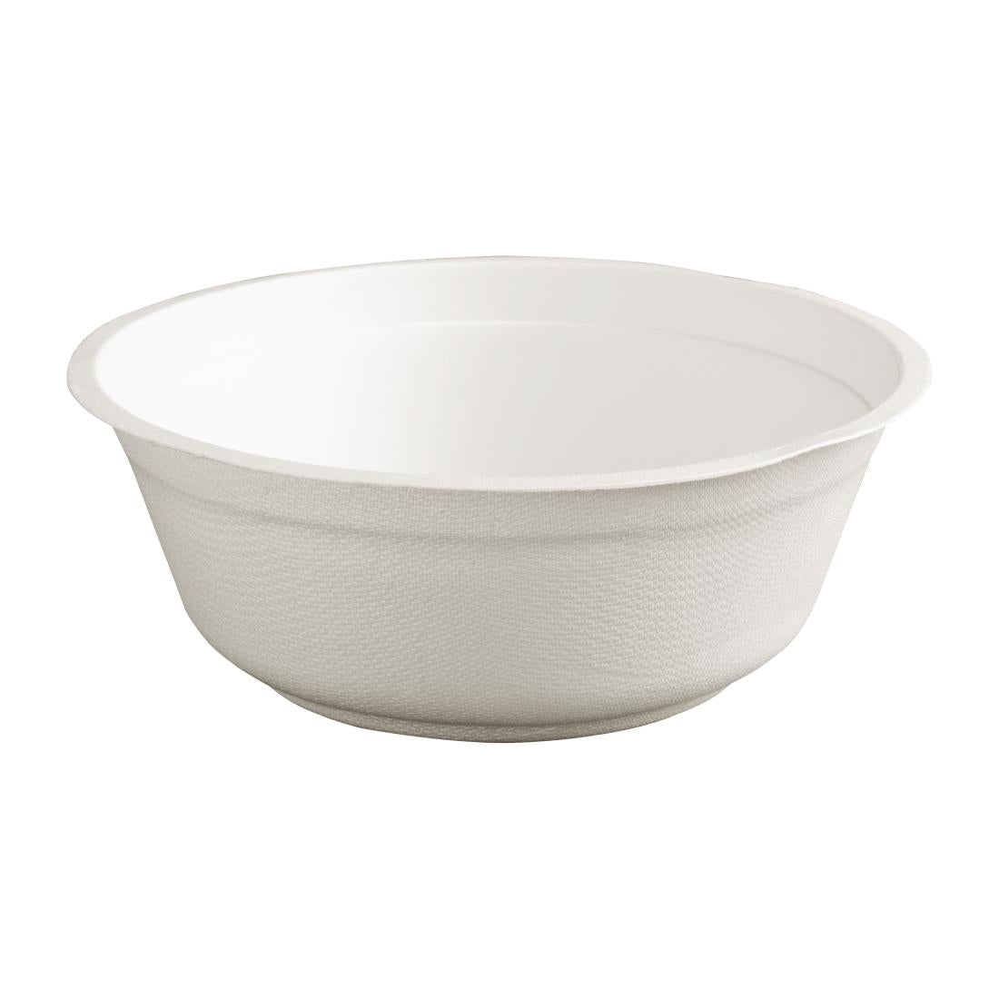 FC511 Fiesta Green Compostable Bagasse Bowls Round 32oz (Pack of 50) JD Catering Equipment Solutions Ltd