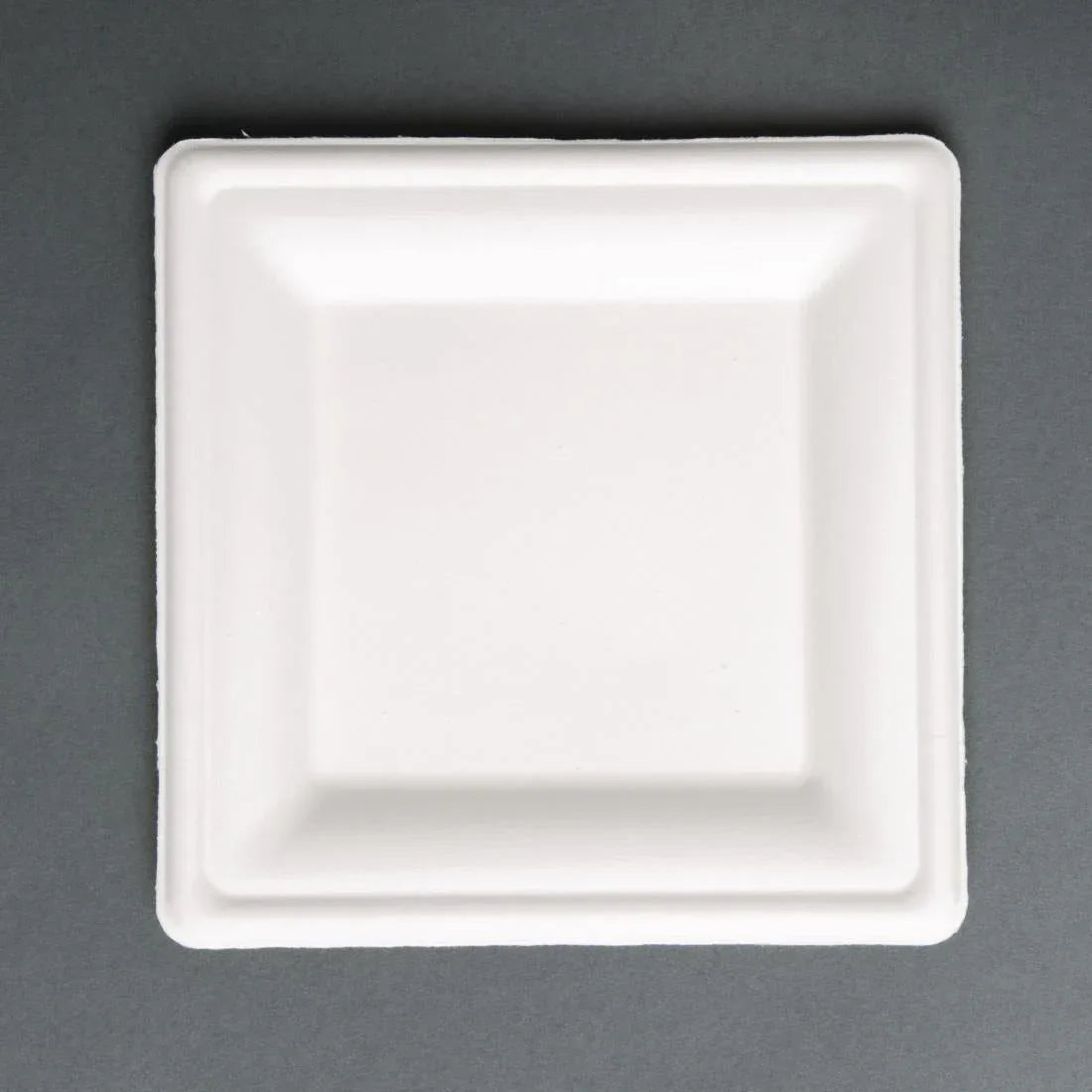 FC520 Fiesta Compostable Bagasse Square Plates 261mm (Pack of 50) - JD Catering Equipment Solutions Ltd