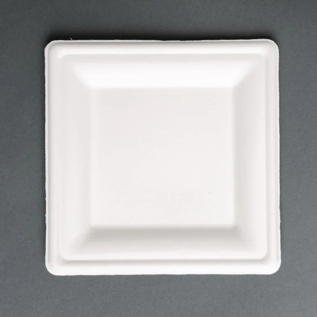 FC520 Fiesta Compostable Bagasse Square Plates 261mm (Pack of 50) - JD Catering Equipment Solutions Ltd