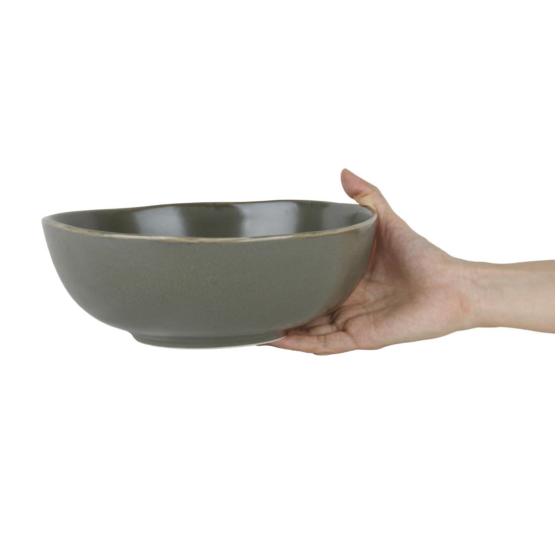FC708 Olympia Build-a-Bowl Green Deep Bowls 225mm (Pack of 4) JD Catering Equipment Solutions Ltd