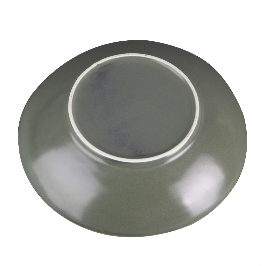 FC711 Olympia Build-a-Bowl Green Flat Bowls 250mm (Pack of 4) JD Catering Equipment Solutions Ltd