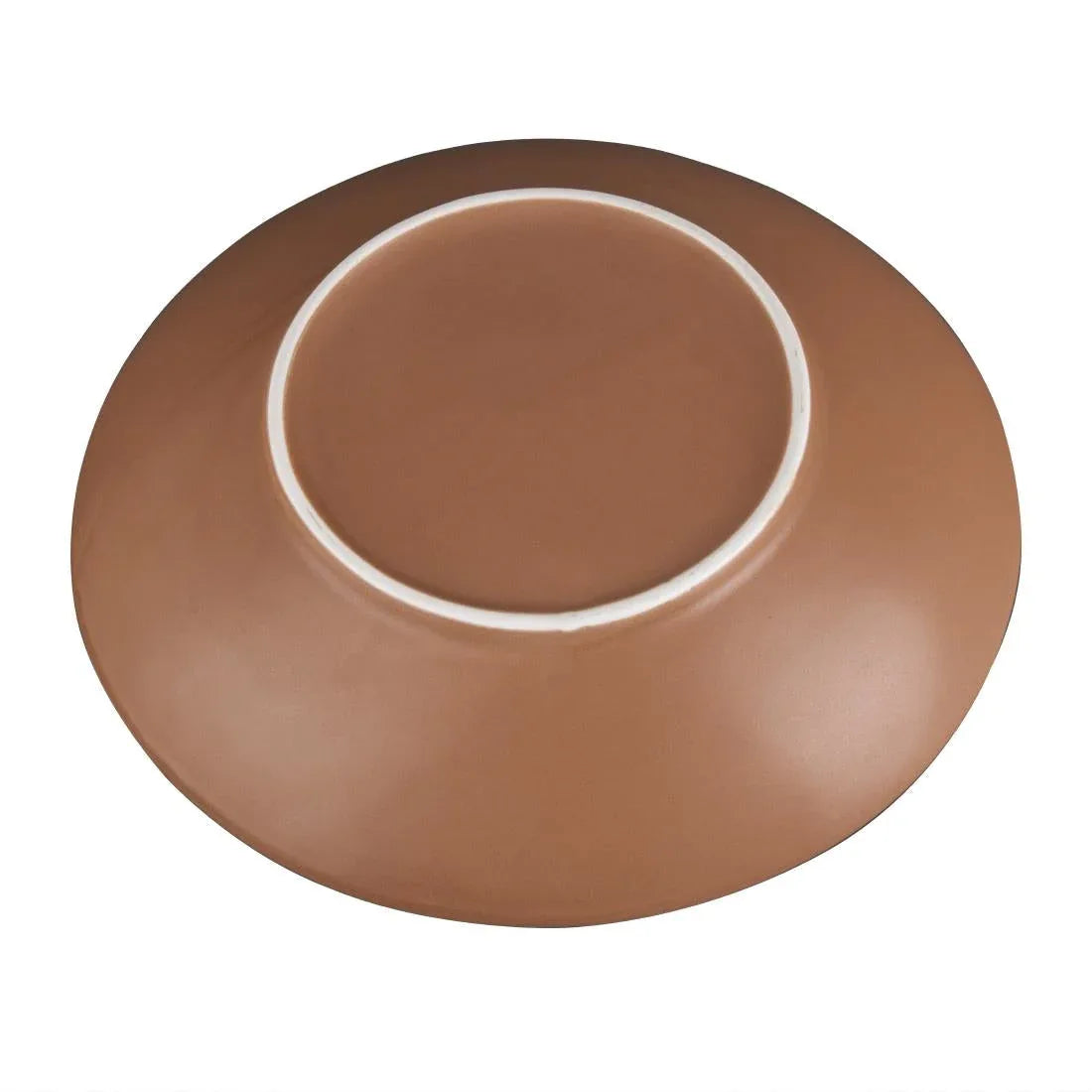 FC717 Olympia Build-a-Bowl Cantaloupe Flat Bowls 250mm (Pack of 4) - JD Catering Equipment Solutions Ltd