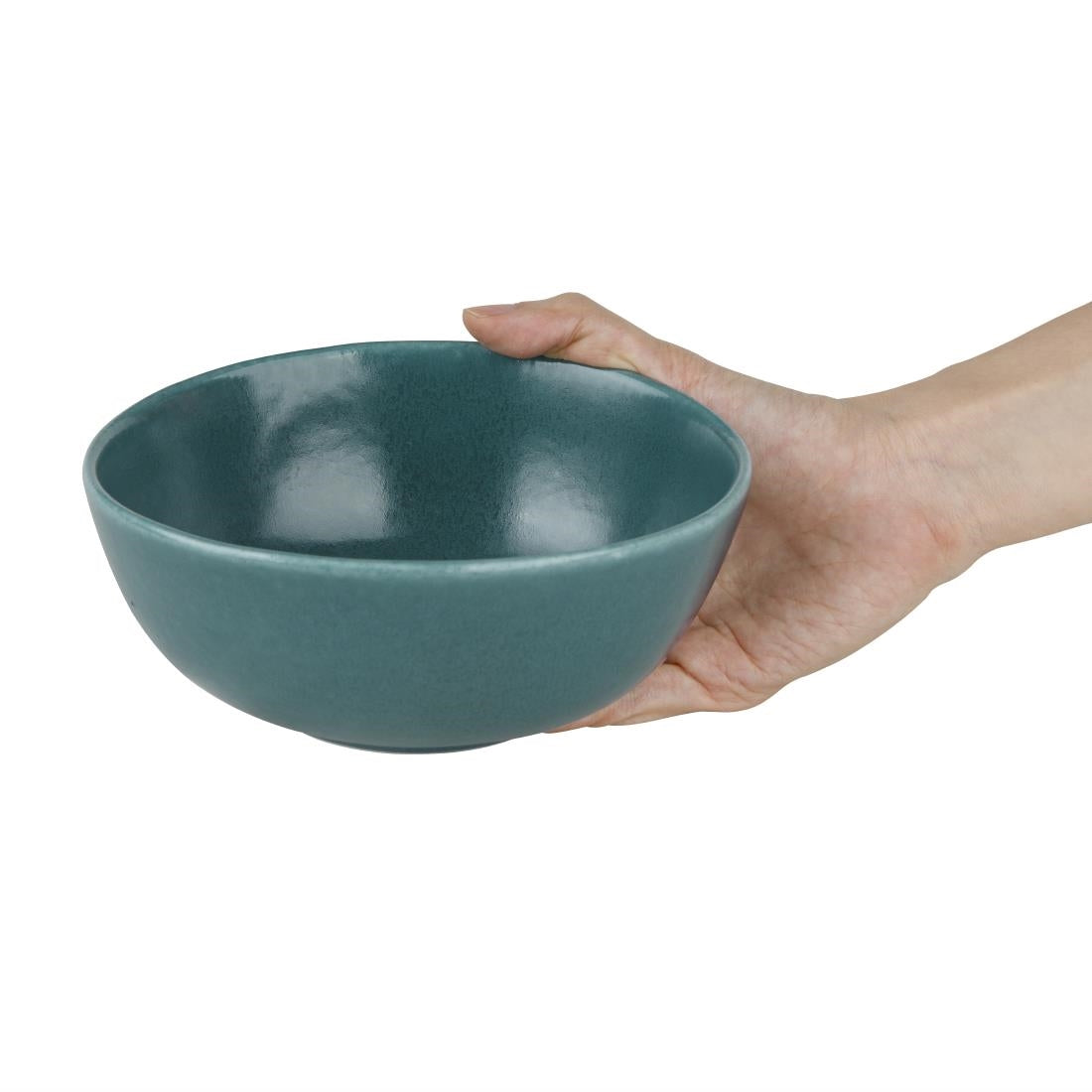 FC719 Olympia Build-a-Bowl Blue Deep Bowls 150mm (Pack of 6) JD Catering Equipment Solutions Ltd