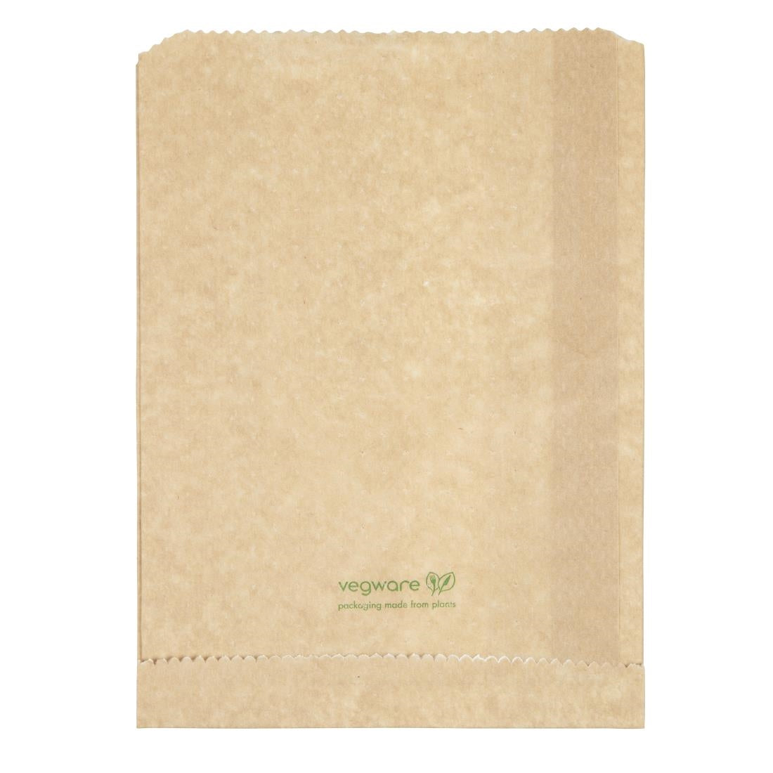 FC898 Vegware Compostable Therma Paper Hot Food Bags 292 x 127mm (Pack of 500) JD Catering Equipment Solutions Ltd