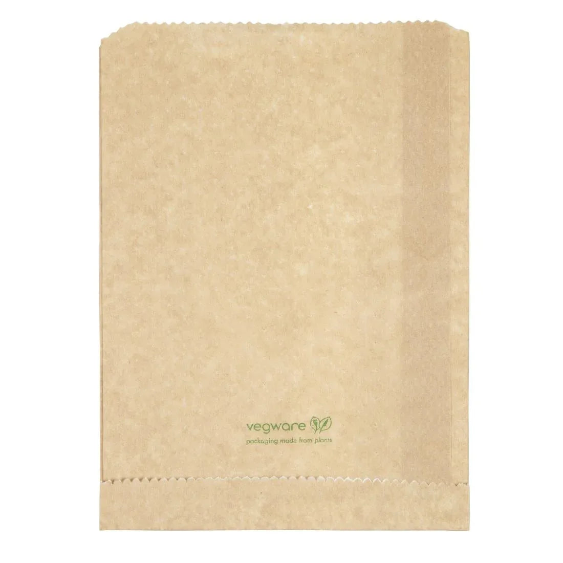 FC898 Vegware Compostable Therma Paper Hot Food Bags 292 x 127mm (Pack of 500) - JD Catering Equipment Solutions Ltd