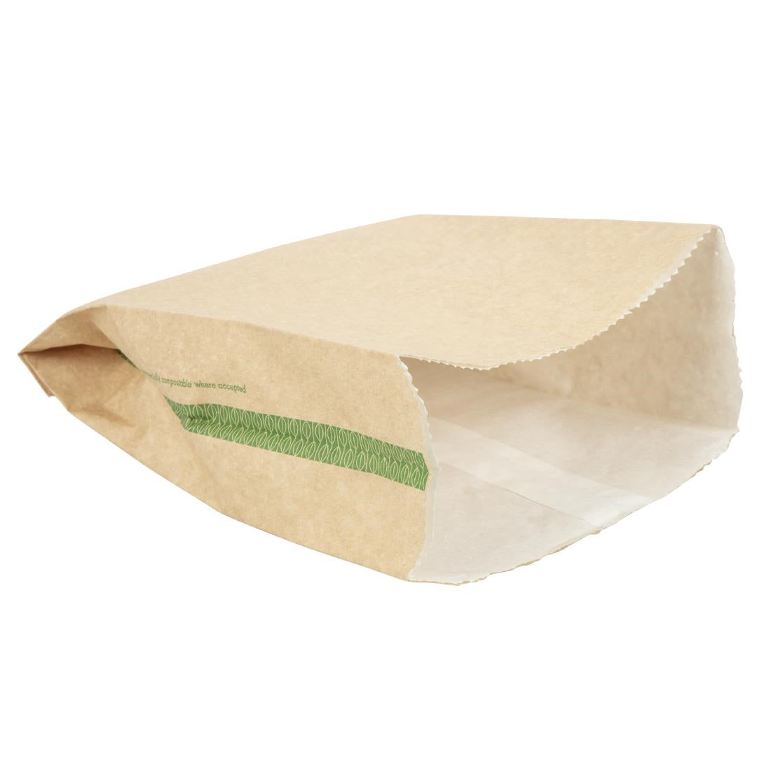 FC898 Vegware Compostable Therma Paper Hot Food Bags 292 x 127mm (Pack of 500) JD Catering Equipment Solutions Ltd
