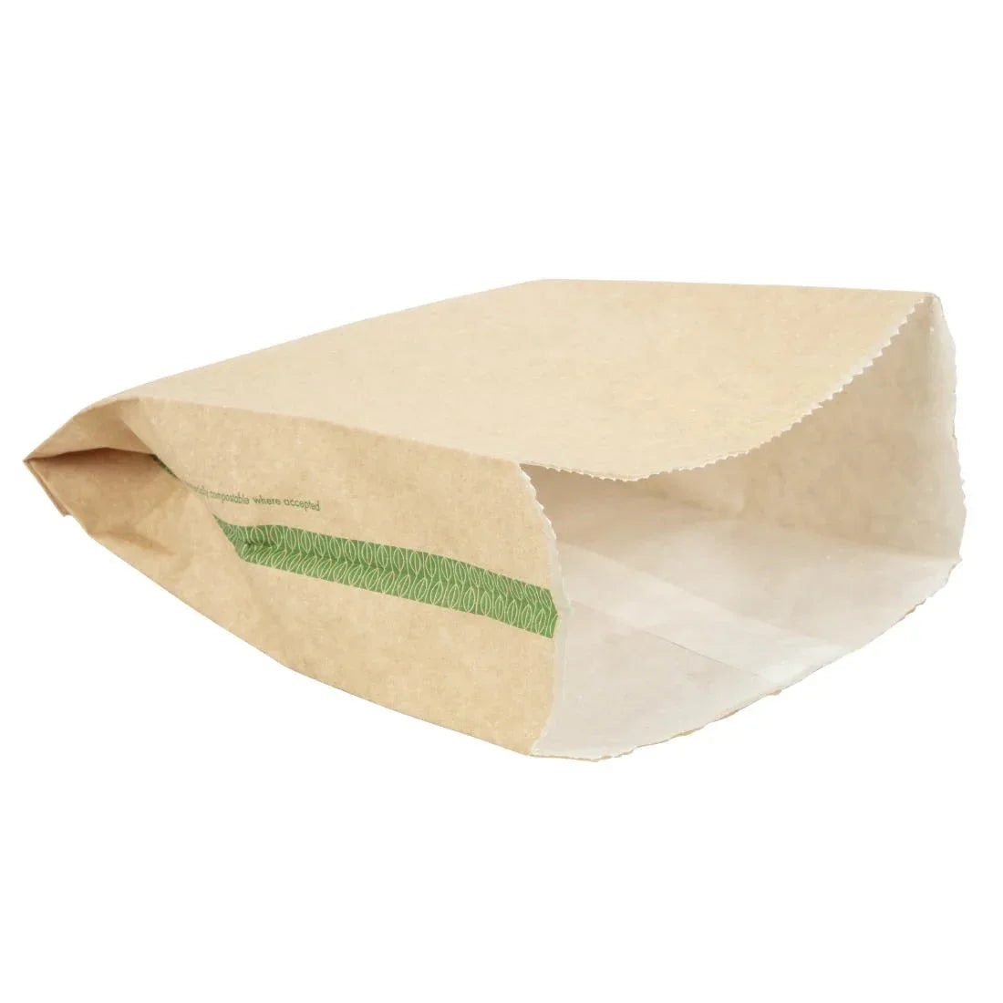 FC898 Vegware Compostable Therma Paper Hot Food Bags 292 x 127mm (Pack of 500) - JD Catering Equipment Solutions Ltd