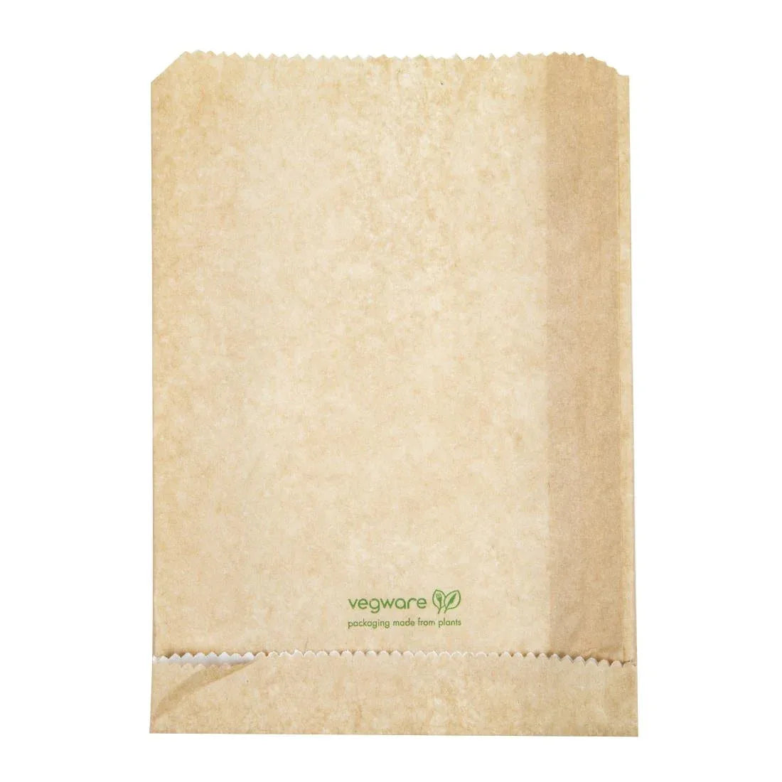 FC899 Vegware Compostable Therma Paper Hot Food Bags 229 x 165mm (Pack of 500) - JD Catering Equipment Solutions Ltd