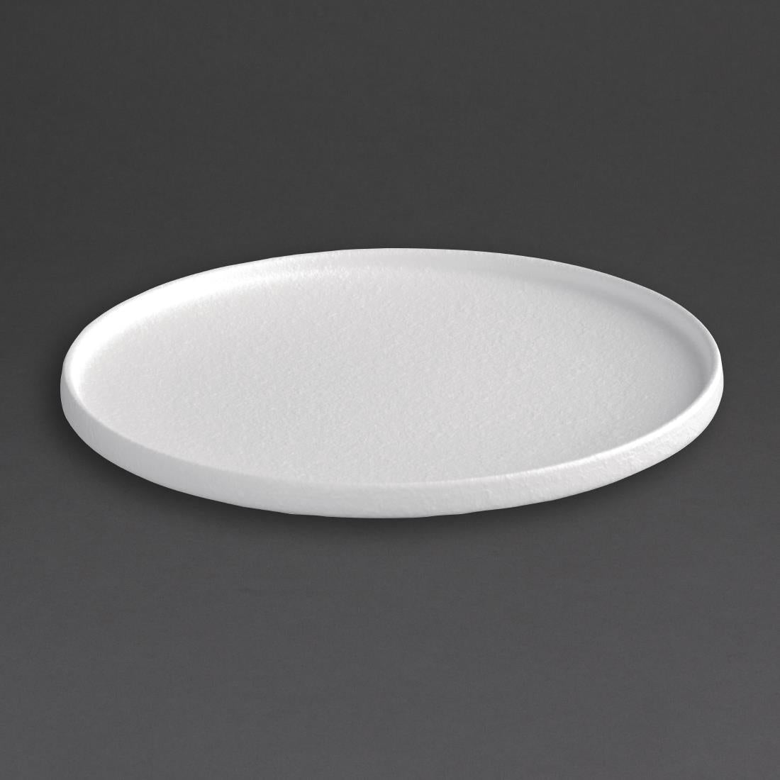 FD013 Olympia Salina Flat Plates 266mm (Pack of 4) JD Catering Equipment Solutions Ltd