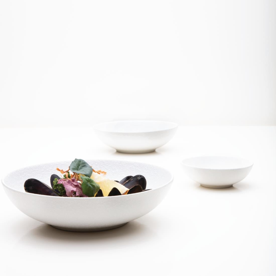 FD017 Olympia Salina Coupe Bowls 100mm (Pack of 12) JD Catering Equipment Solutions Ltd