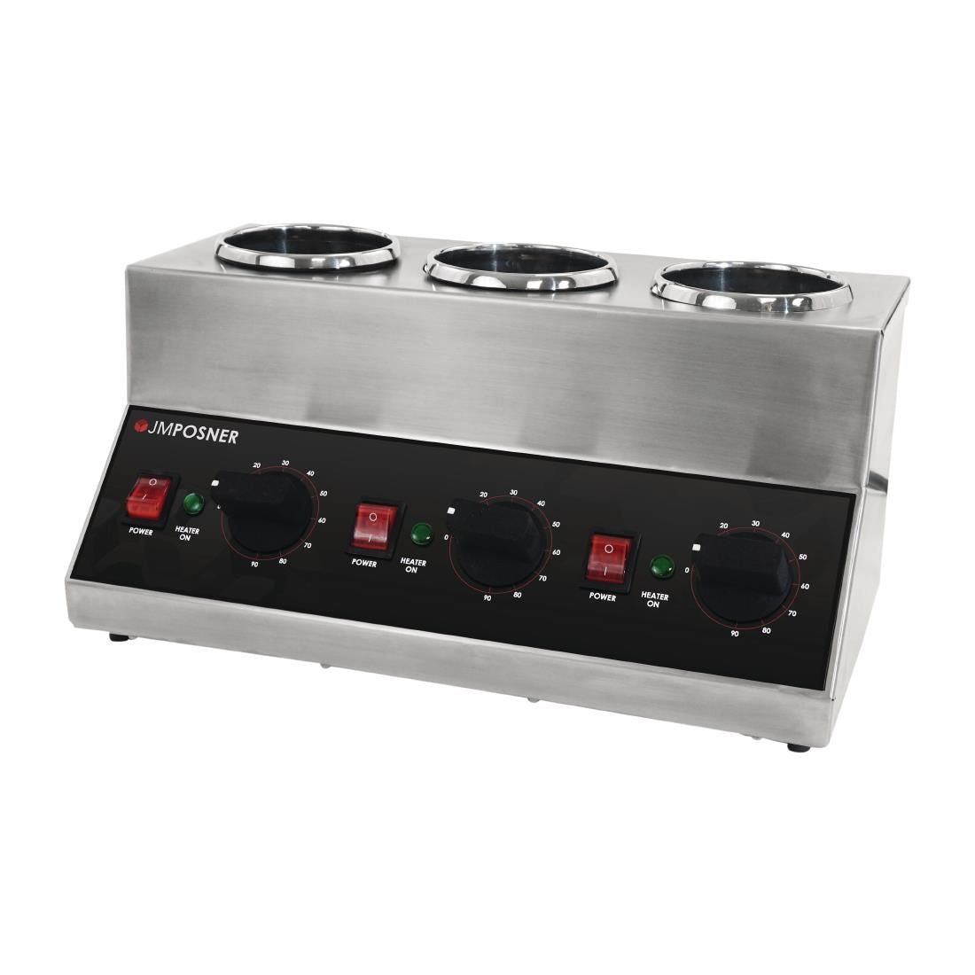 FD034 JM Posner Triple Bottle Warmer JD Catering Equipment Solutions Ltd
