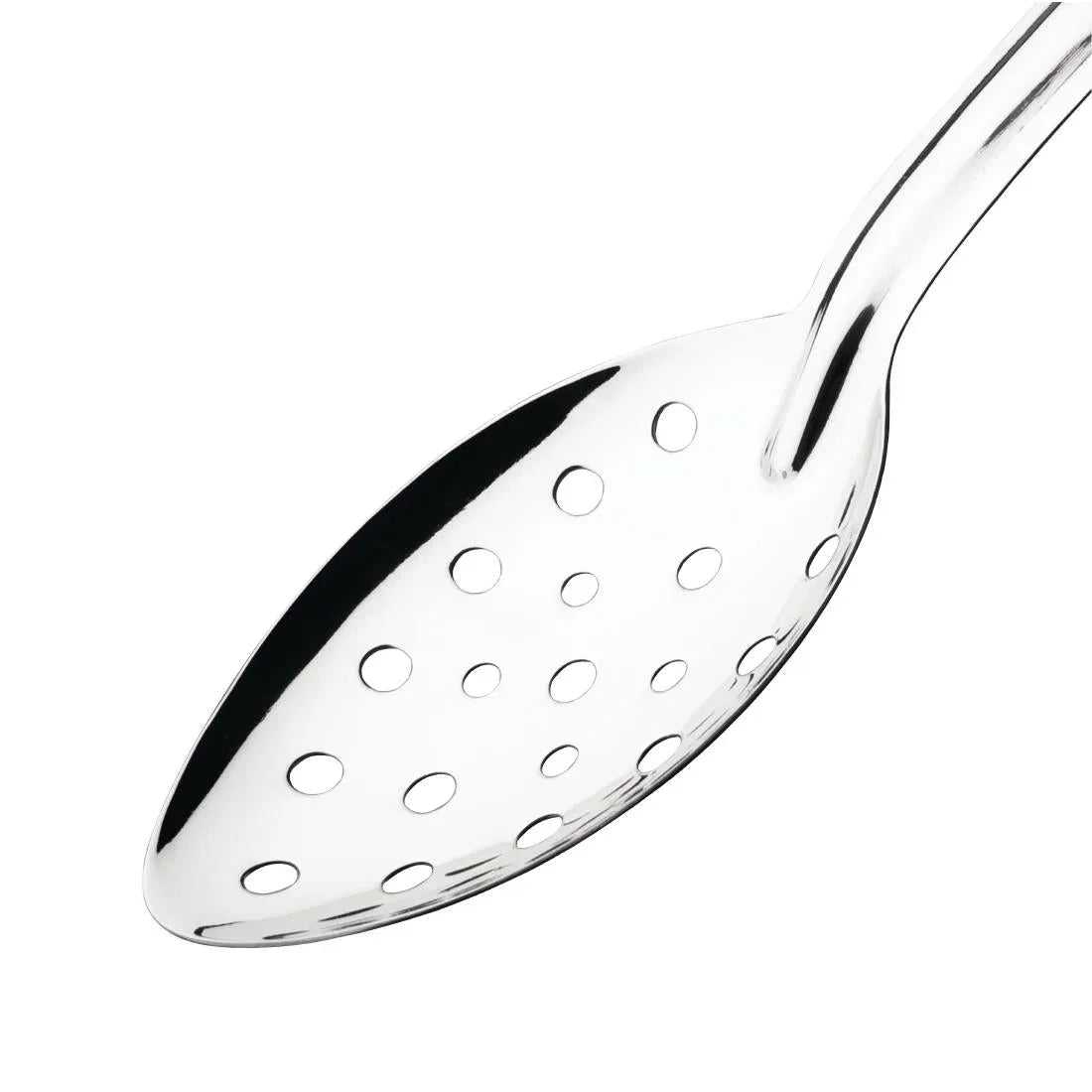 FD197 Nisbets Essentials Perforated Serving Spoon 11'' - JD Catering Equipment Solutions Ltd