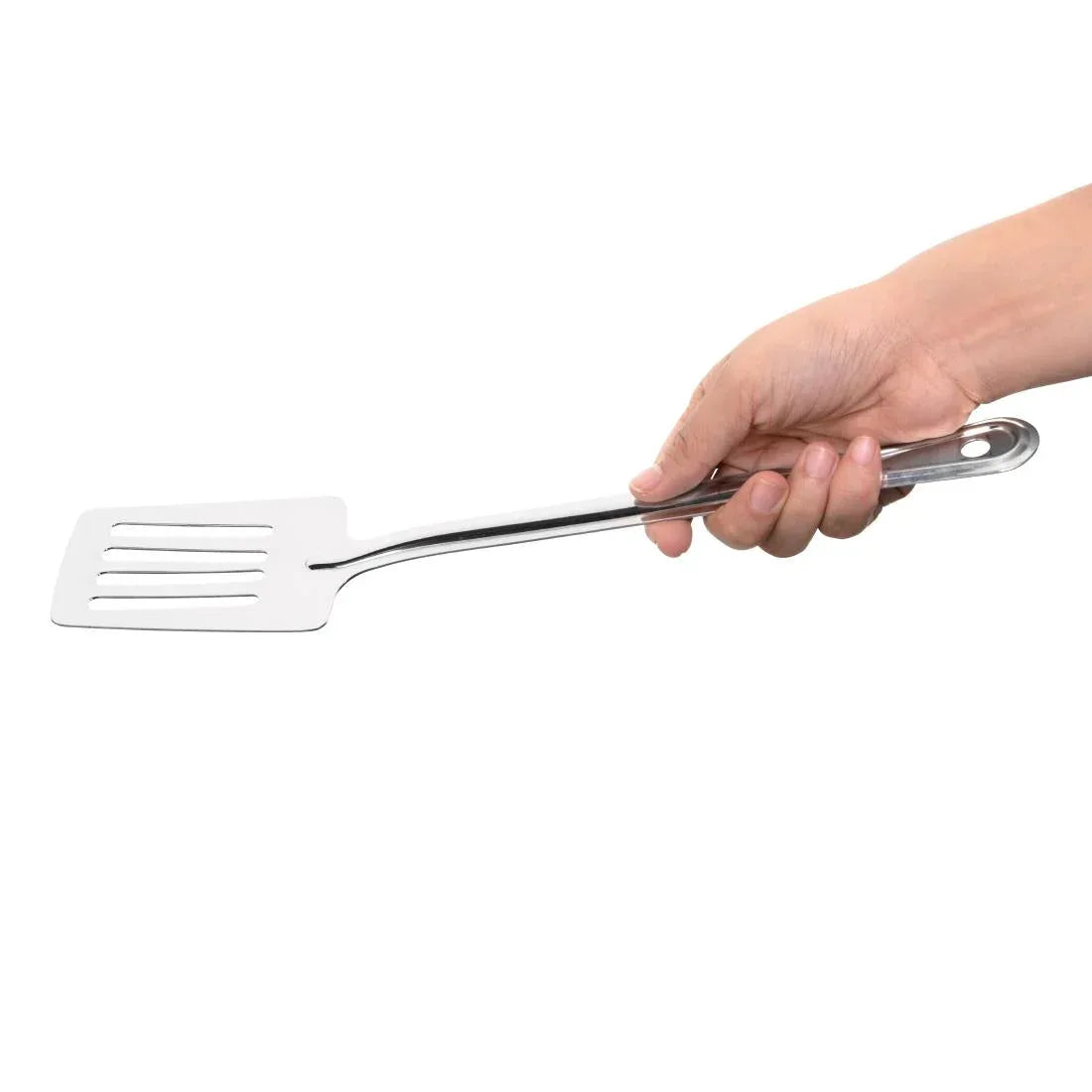 FD198 Nisbets Essentials Slotted Spatula 13'' - JD Catering Equipment Solutions Ltd