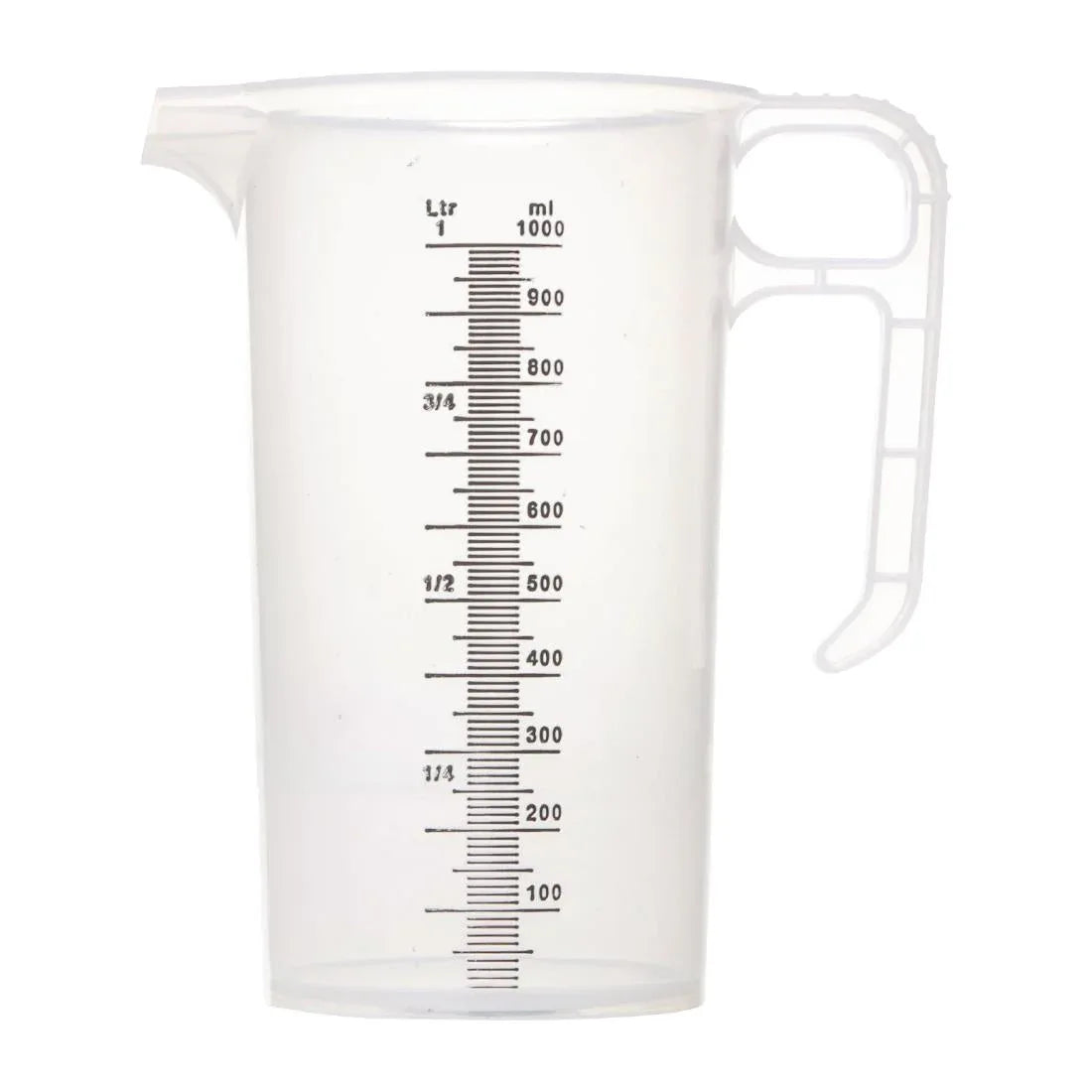 FD326 Pro-Measures Polypropylene Measuring Jug 1Ltr - JD Catering Equipment Solutions Ltd