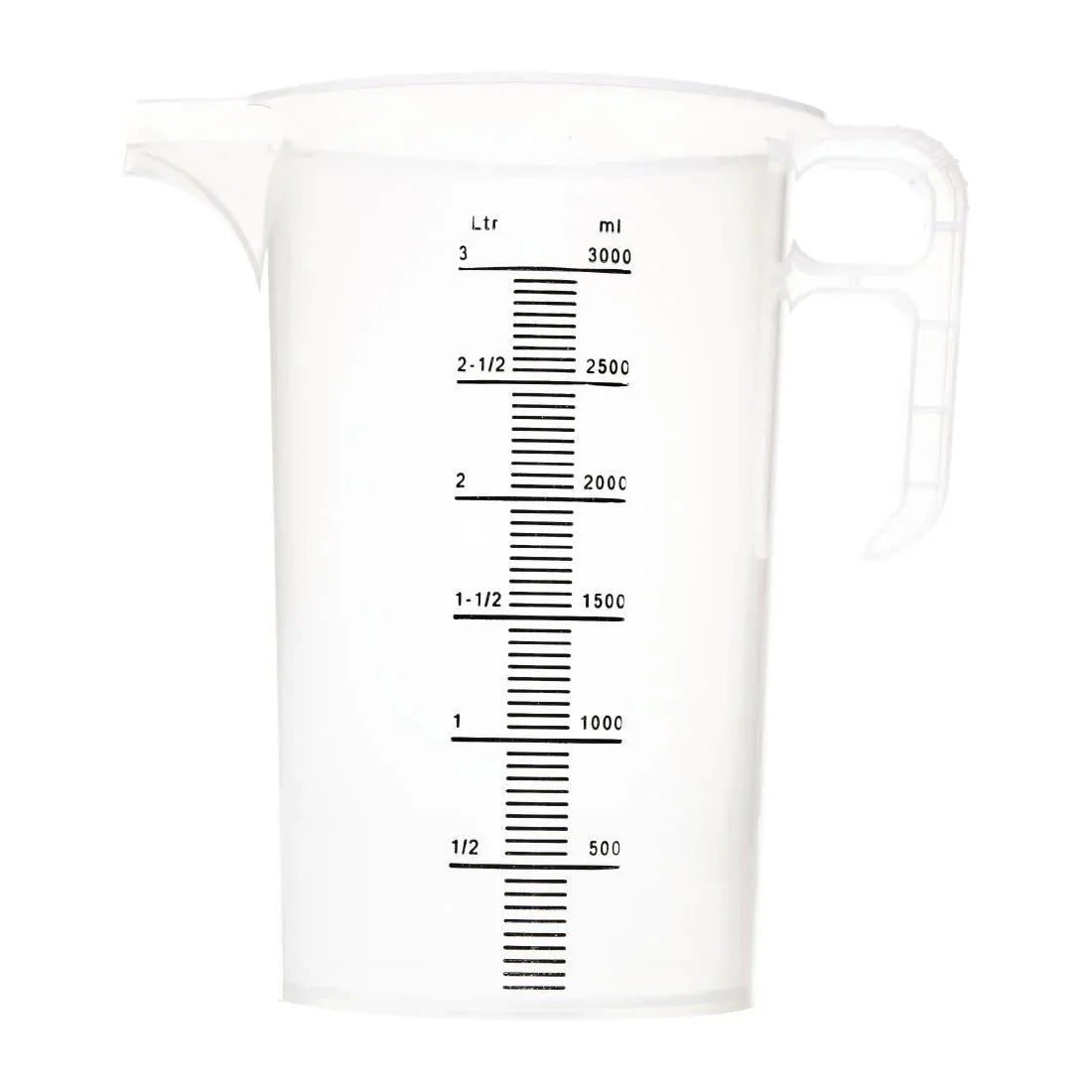 FD328 Pro-Measures Polypropylene Measuring Jug 3Ltr - JD Catering Equipment Solutions Ltd