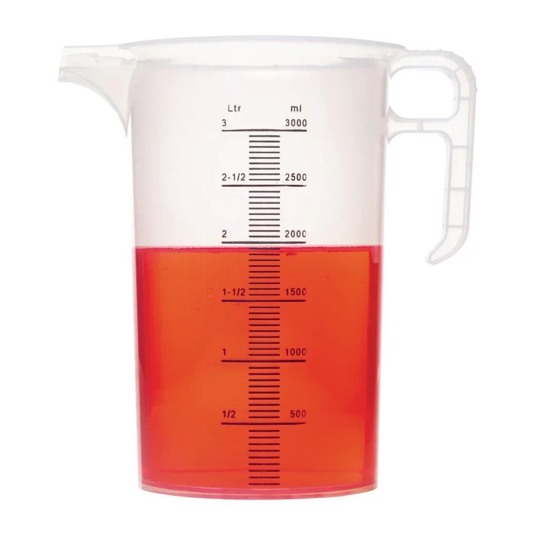 FD328 Pro-Measures Polypropylene Measuring Jug 3Ltr - JD Catering Equipment Solutions Ltd