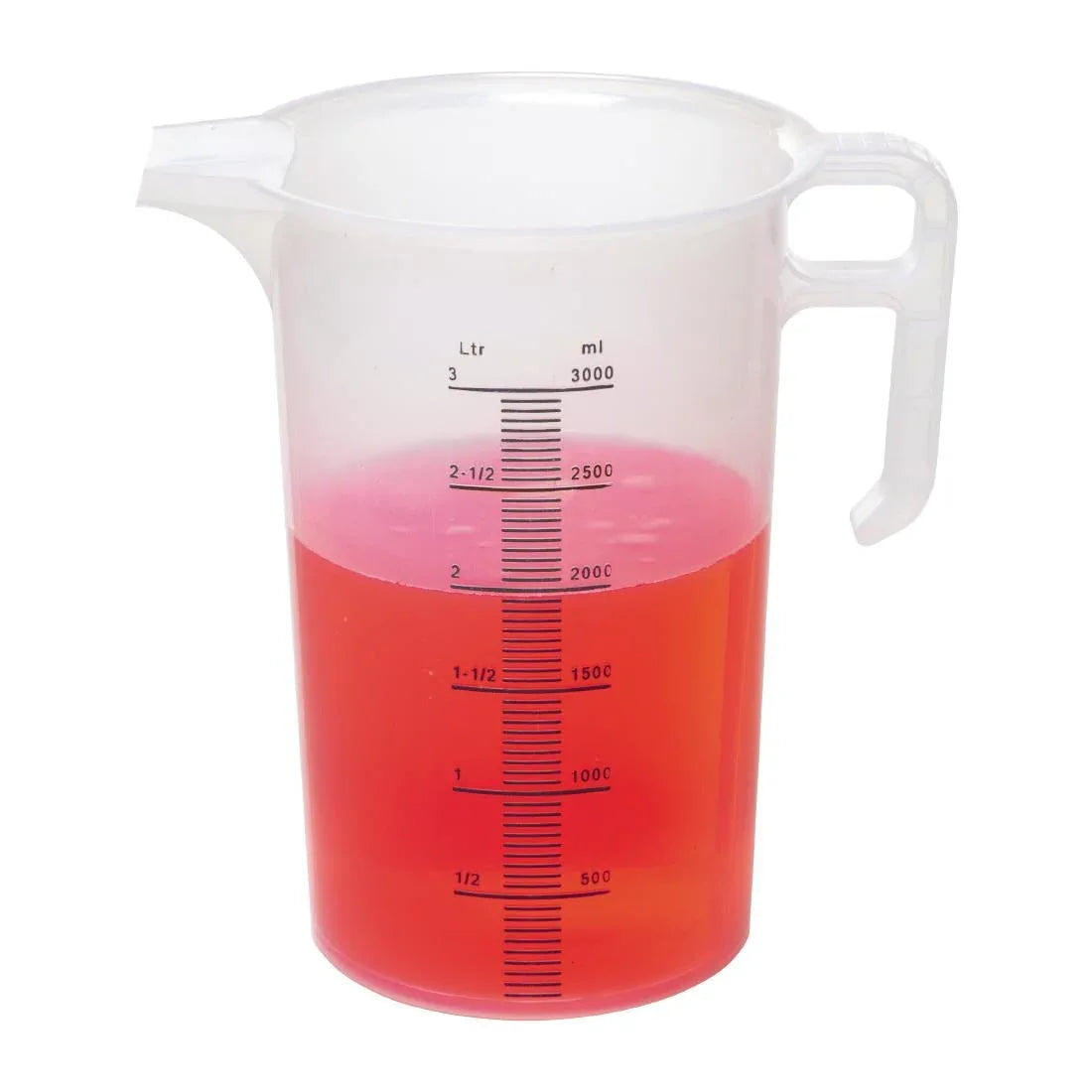 FD328 Pro-Measures Polypropylene Measuring Jug 3Ltr - JD Catering Equipment Solutions Ltd