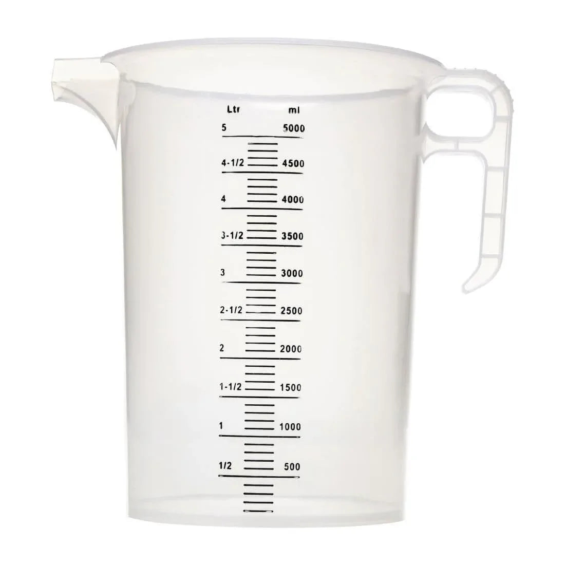 FD329 Pro-Measures Polypropylene Measuring Jug 5Ltr - JD Catering Equipment Solutions Ltd