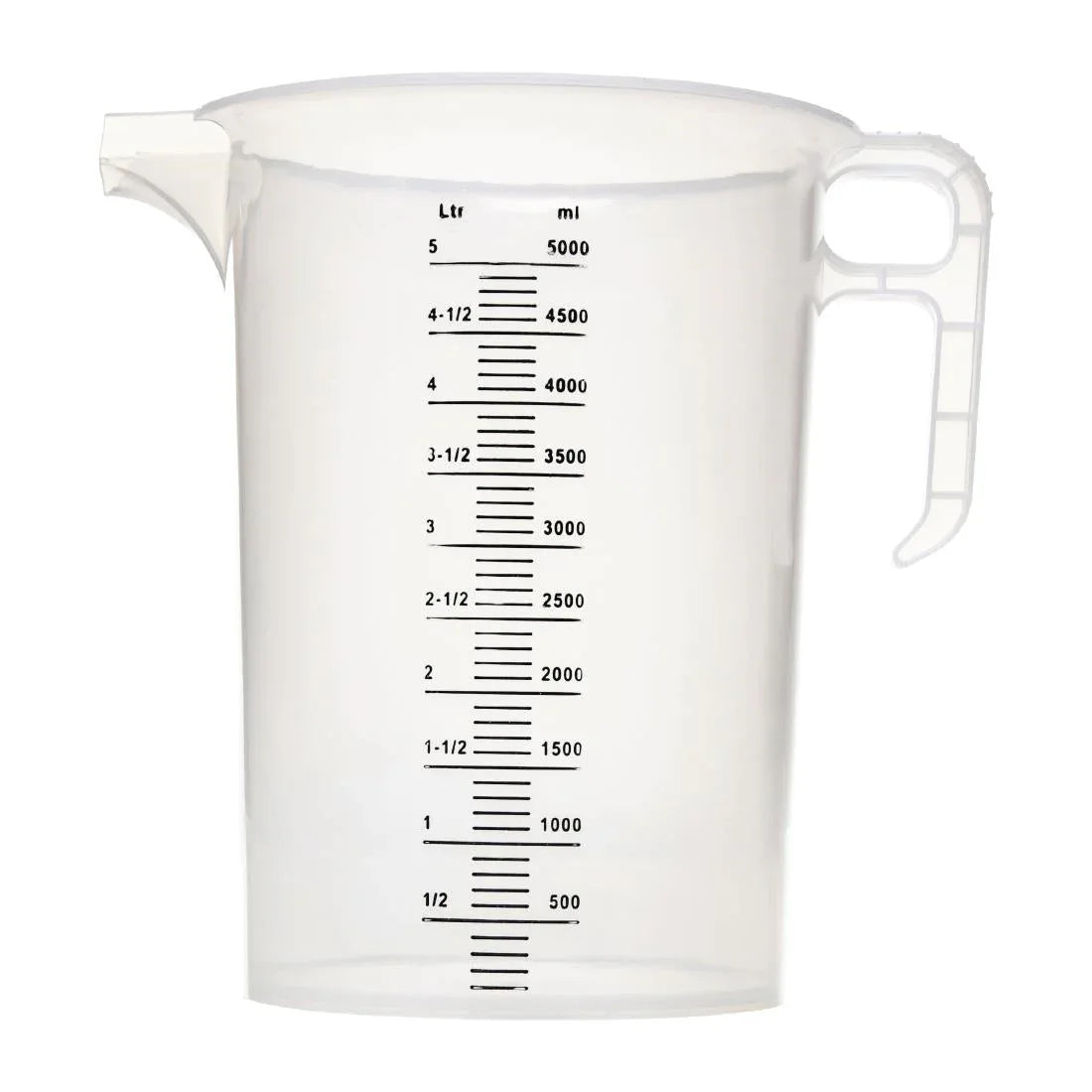 FD329 Pro-Measures Polypropylene Measuring Jug 5Ltr - JD Catering Equipment Solutions Ltd