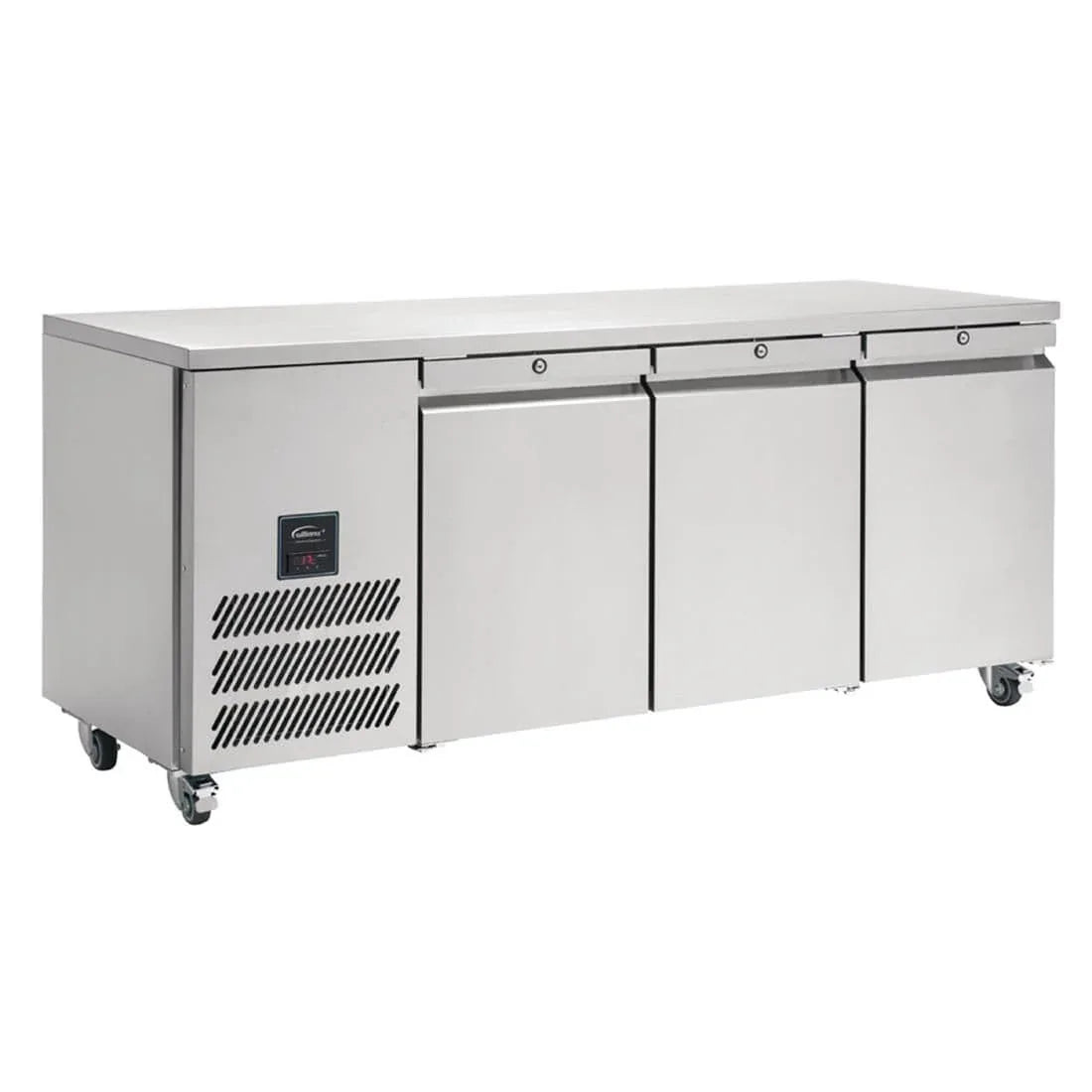 FD359 Williams Jade Slimline 3 Door Freezer Counter 374Ltr LJSC3-SA JD Catering Equipment Solutions Ltd