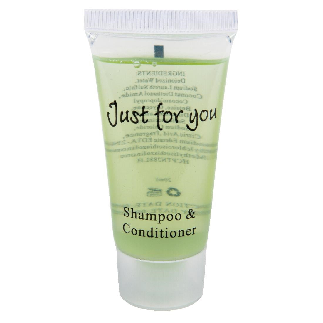 FD466 Just For You Shampoo and Conditioner 20ml (Pack of 500) - JD Catering Equipment Solutions Ltd