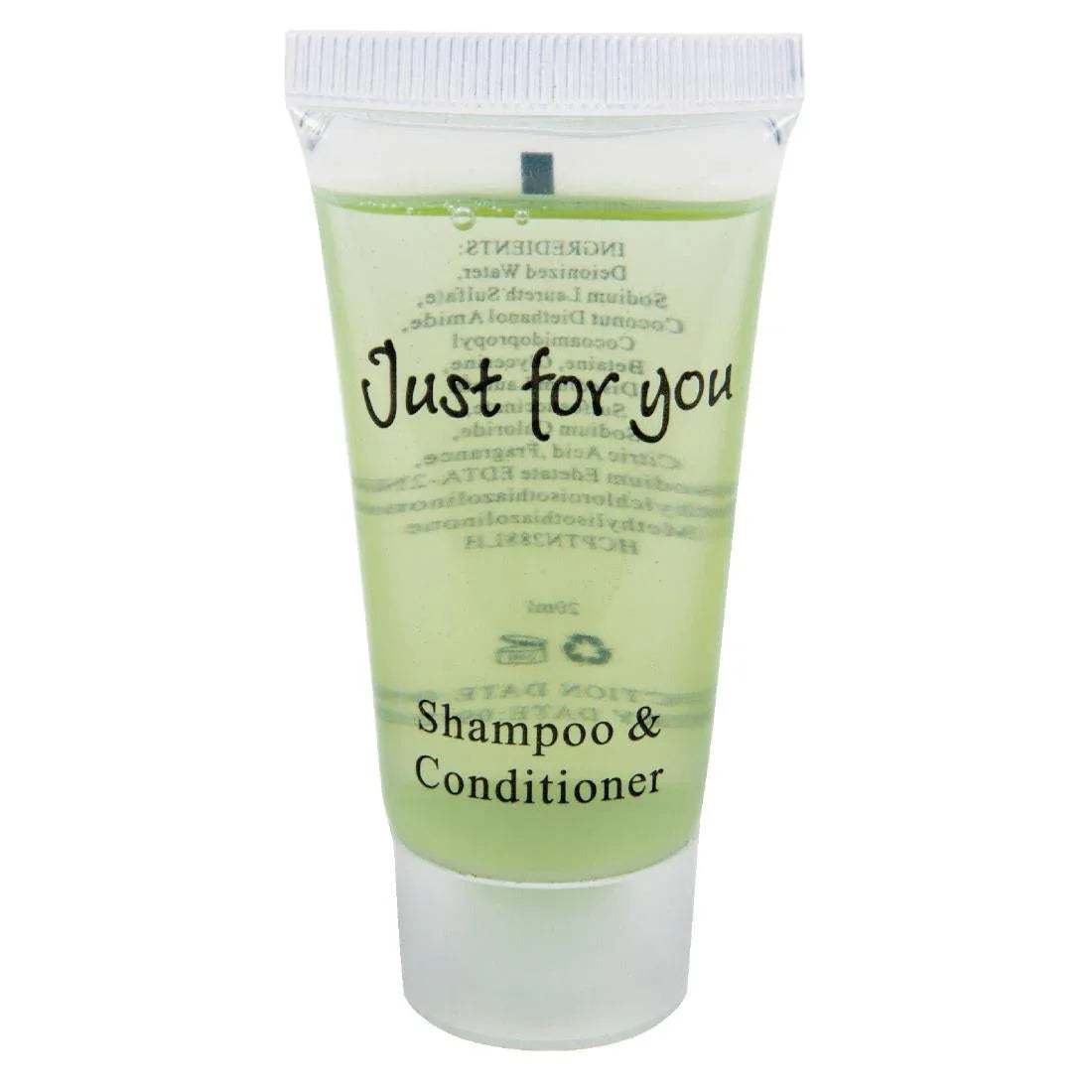 FD466 Just For You Shampoo and Conditioner 20ml (Pack of 500) - JD Catering Equipment Solutions Ltd