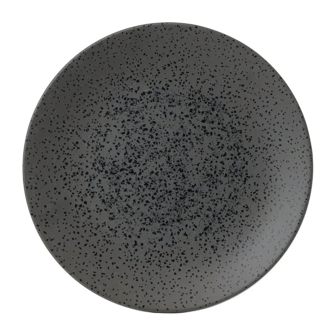 FD807 Churchill Art De Cuisine Menu Shades Coupe Plates Caldera Flint Grey 289mm (Pack of 6) - JD Catering Equipment Solutions Ltd