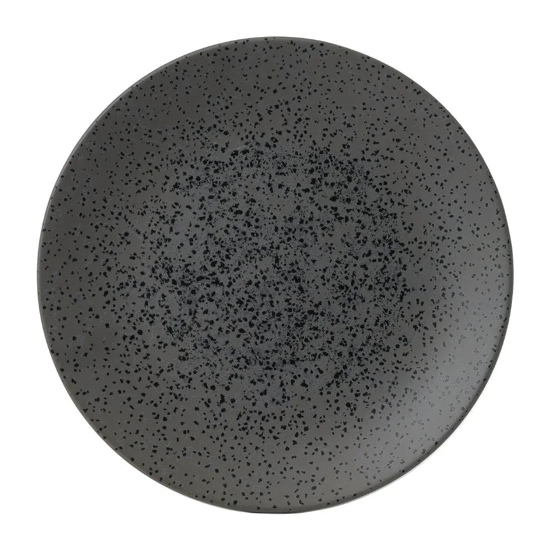 FD807 Churchill Art De Cuisine Menu Shades Coupe Plates Caldera Flint Grey 289mm (Pack of 6) - JD Catering Equipment Solutions Ltd