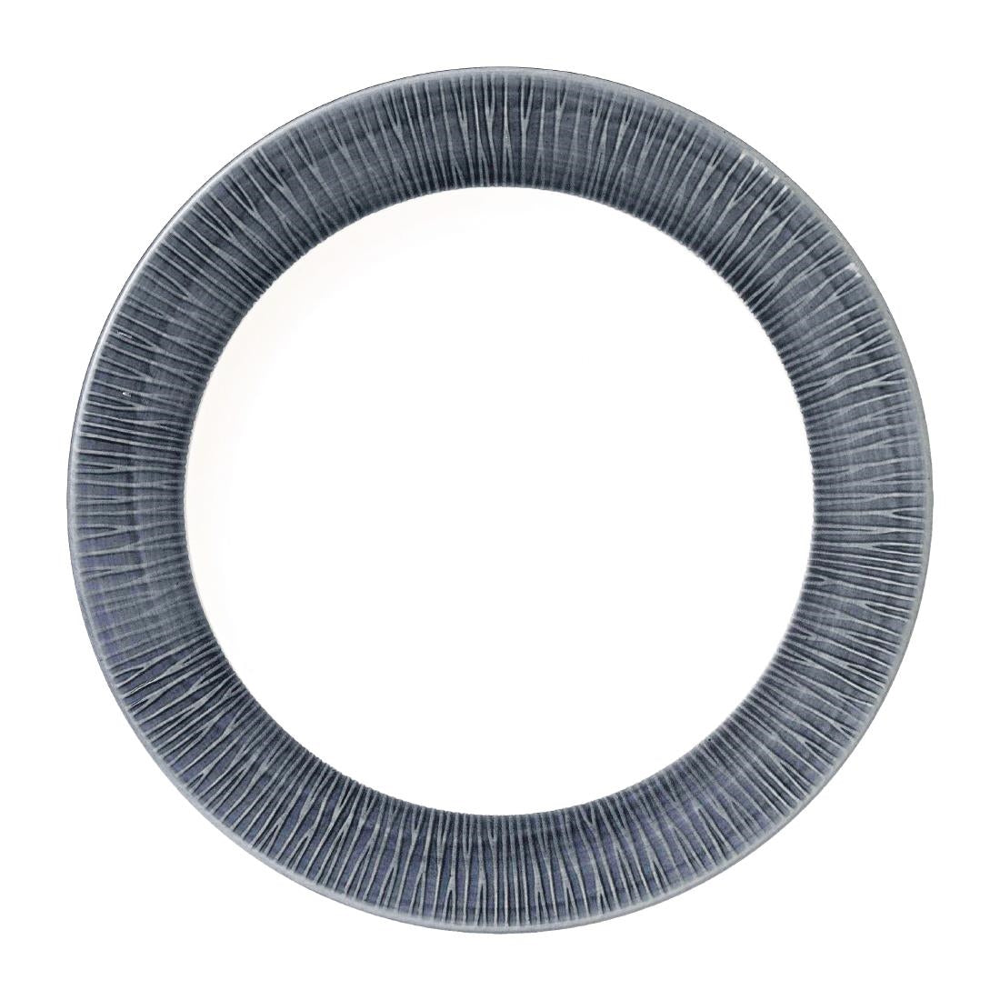 FD812 Churchill Bamboo Spinwash Footed Plates Mist 260mm (Pack of 12) JD Catering Equipment Solutions Ltd