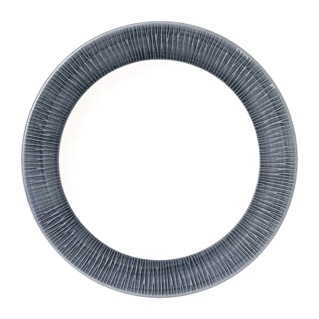 FD812 Churchill Bamboo Spinwash Footed Plates Mist 260mm (Pack of 12) - JD Catering Equipment Solutions Ltd