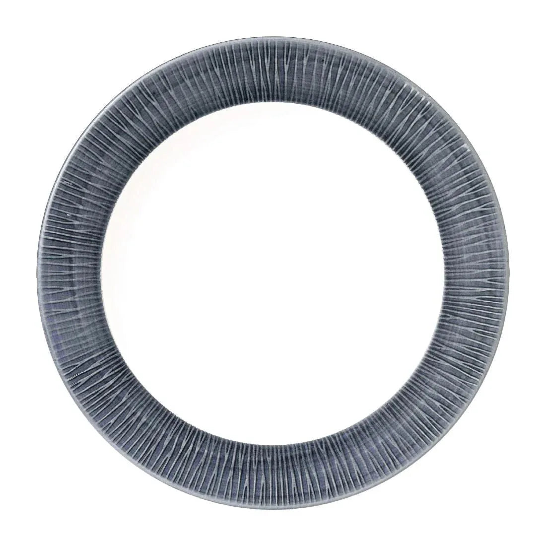 FD812 Churchill Bamboo Spinwash Footed Plates Mist 260mm (Pack of 12) - JD Catering Equipment Solutions Ltd